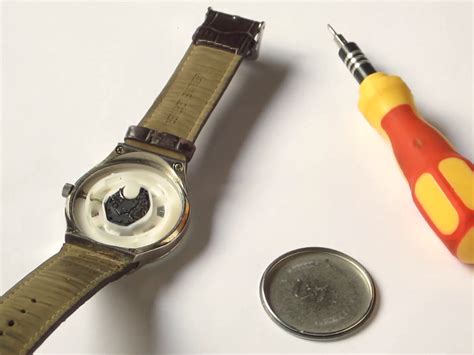 removing watch backing without tools